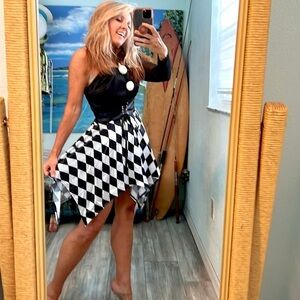 Amscan,Naughty One-Shoulder Jester Costume, Excellent Condition & Reviews, Large